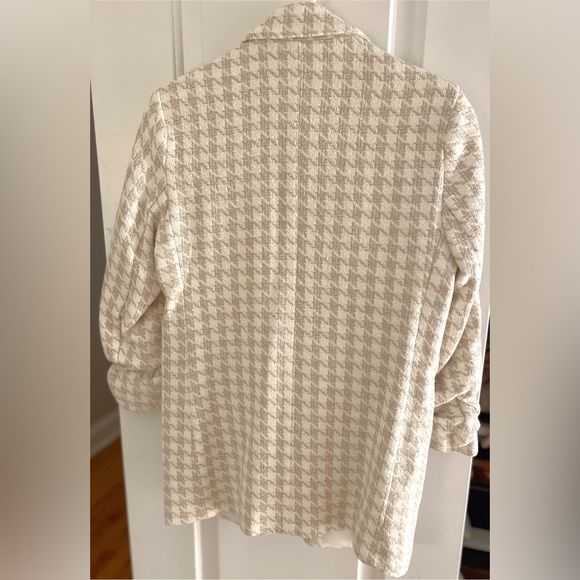 NWOT ASOS Houndstooth Check Dad Blazer - Picture 5 of 8